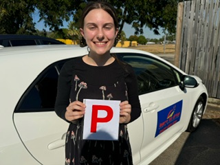 Learn To Drive Townsville - Katya Her Red P's